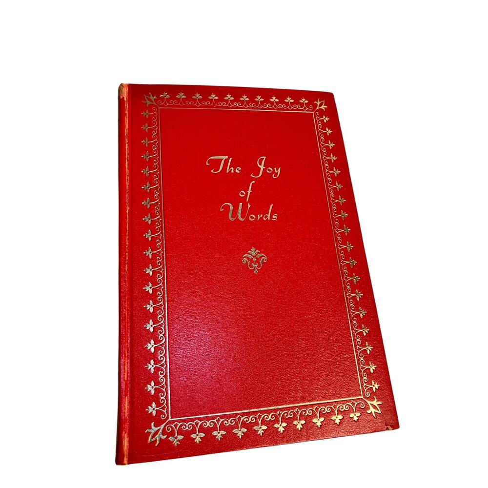 1960 The Joy of Words Book By J G Ferguson Publishing‎ Company Hardcover Book